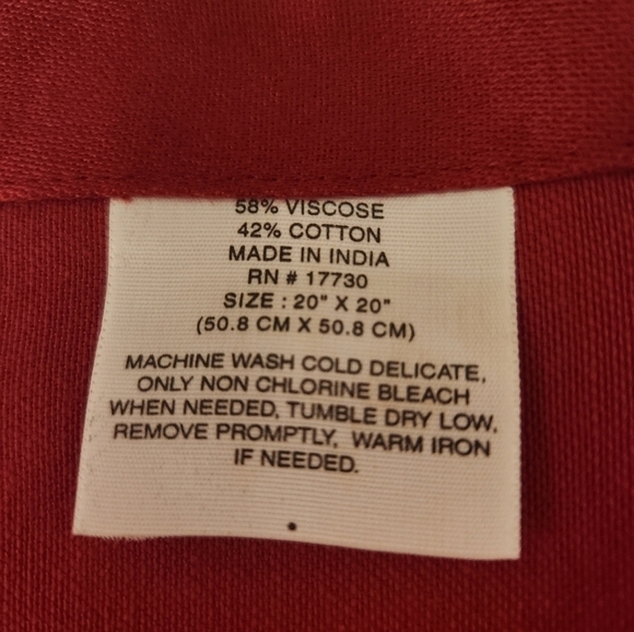 Fabric Napkins 20x20 NIP - Picture 4 of 7